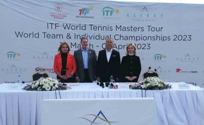 ITF World Tennis Masters Tour Dünya Şampiyonası basın toplantısı düzenlendi
