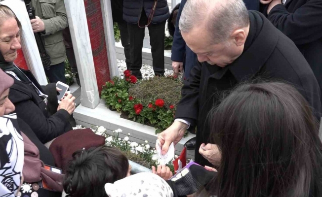 Minik Poyraz’a Cumhurbaşkanı Erdoğan’dan 200 lira harçlık