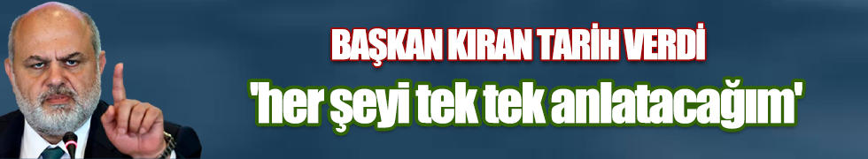 Çaykur Rizespor Başkanı Tahir Kıran tarih verdi 'Her şeyi o zaman açıklayacağım'